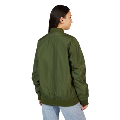 Communitea Bomber Jacket (Eco-Friendly Embroidered )