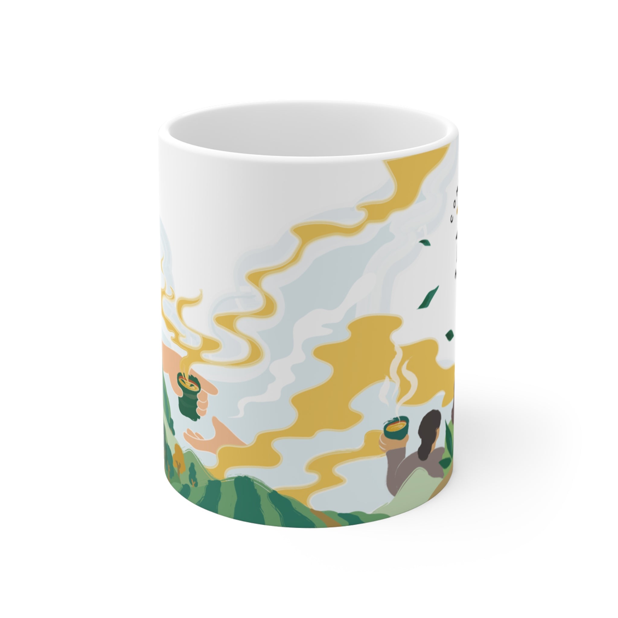 Sharing Communitea - Original Design Tea and Coffee Mug