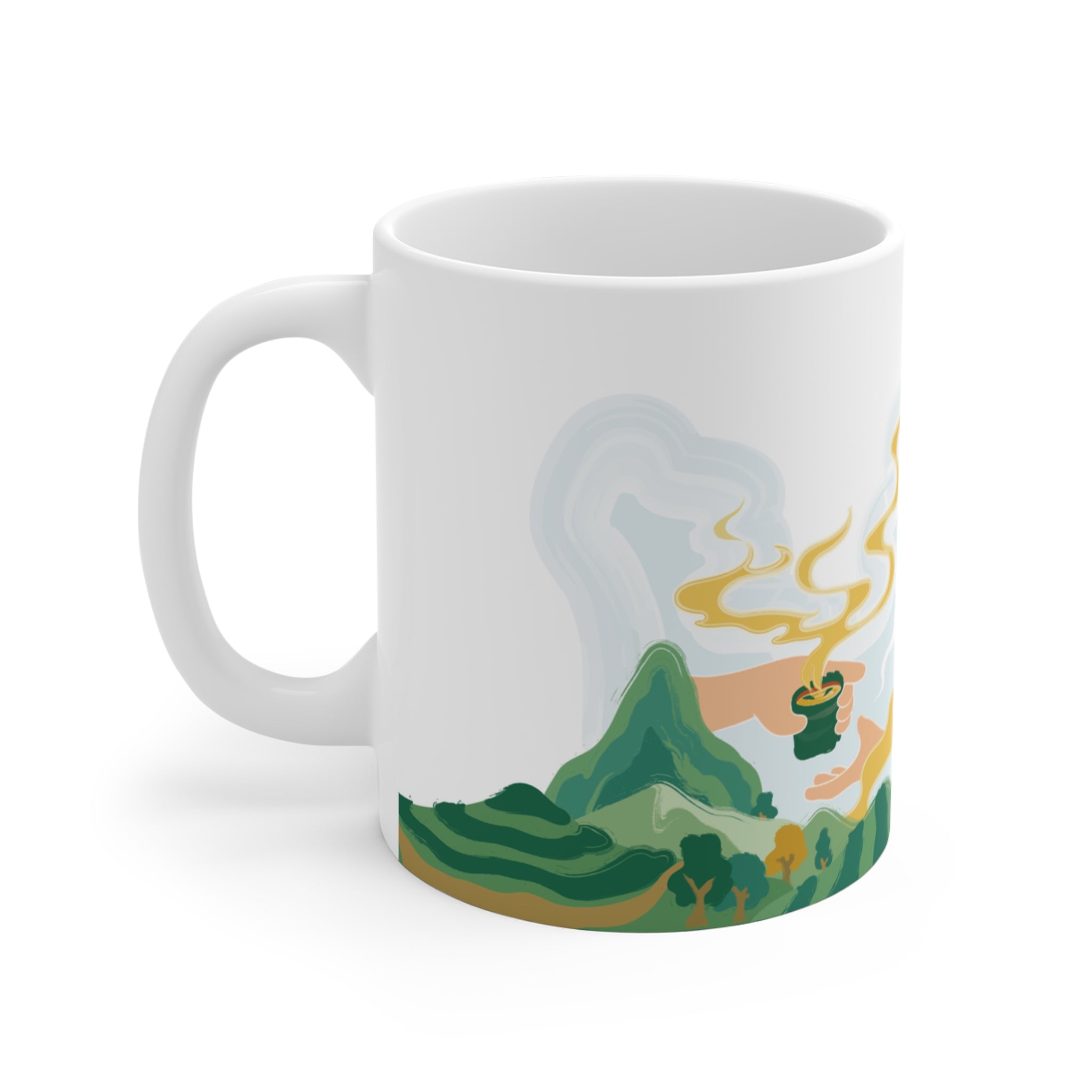 Sharing Communitea - Original Design Tea and Coffee Mug
