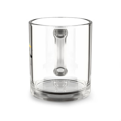 10oz Glass Mug with Communitea Design