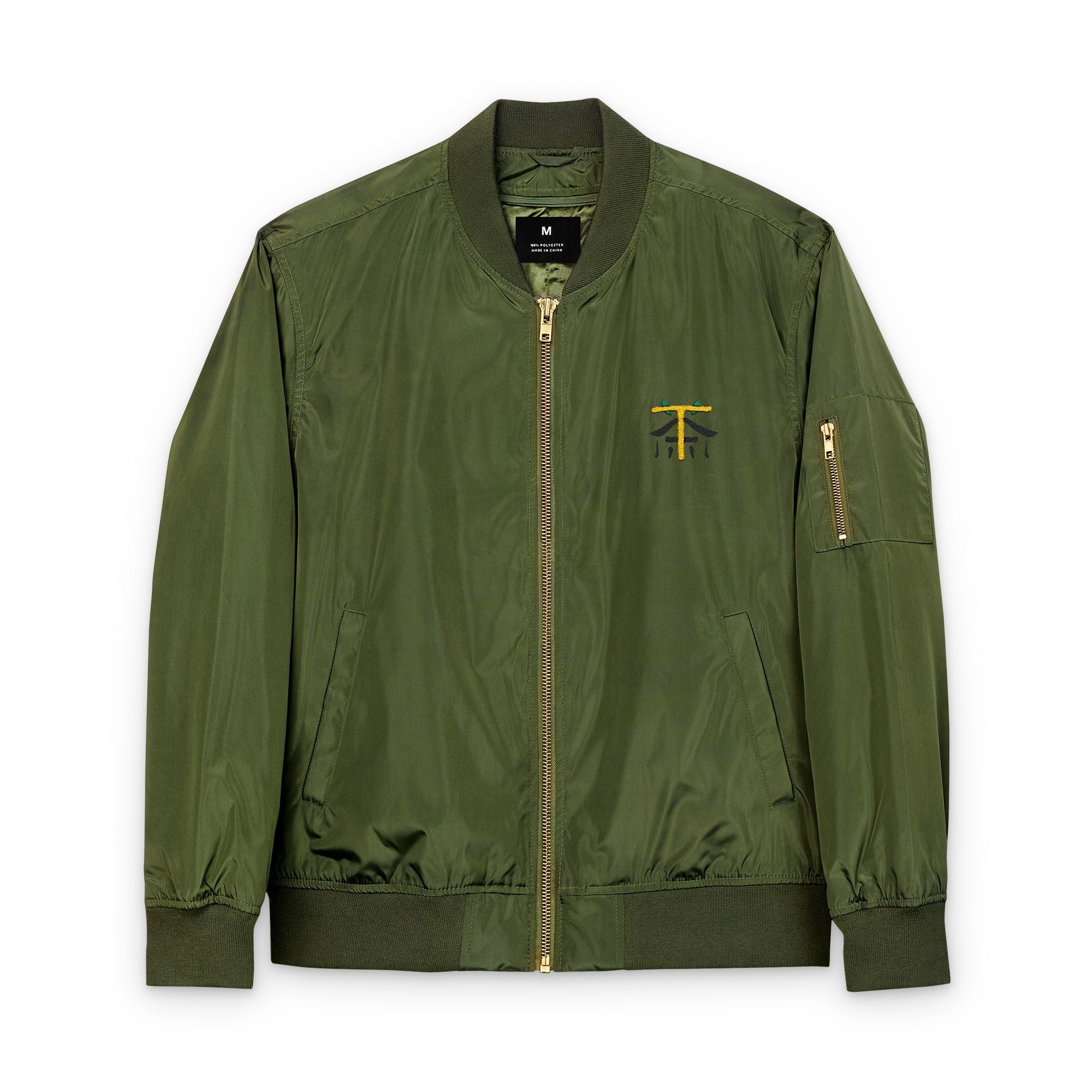 Communitea Bomber Jacket (Eco-Friendly Embroidered )