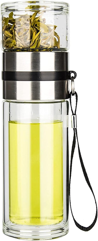 Glass Tea Infuser Bottle