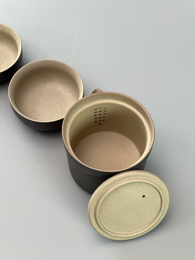 Three Person Travel Gongfu Tea Set 三人行旅行套