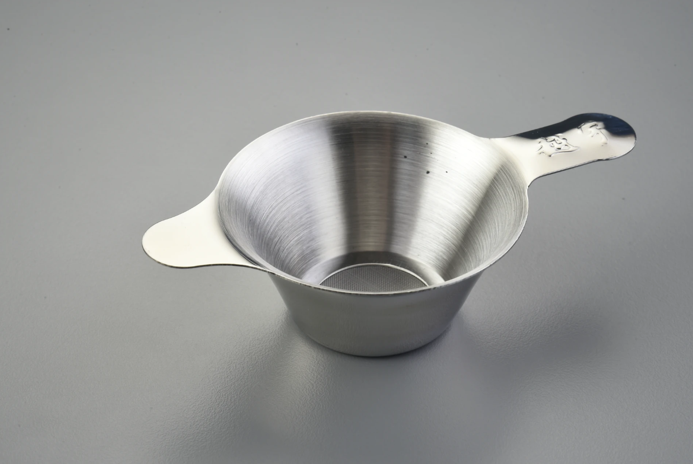 Twin-Handle Stainless Steel Large Tea Filter （ST雙耳白鐵大濾網）