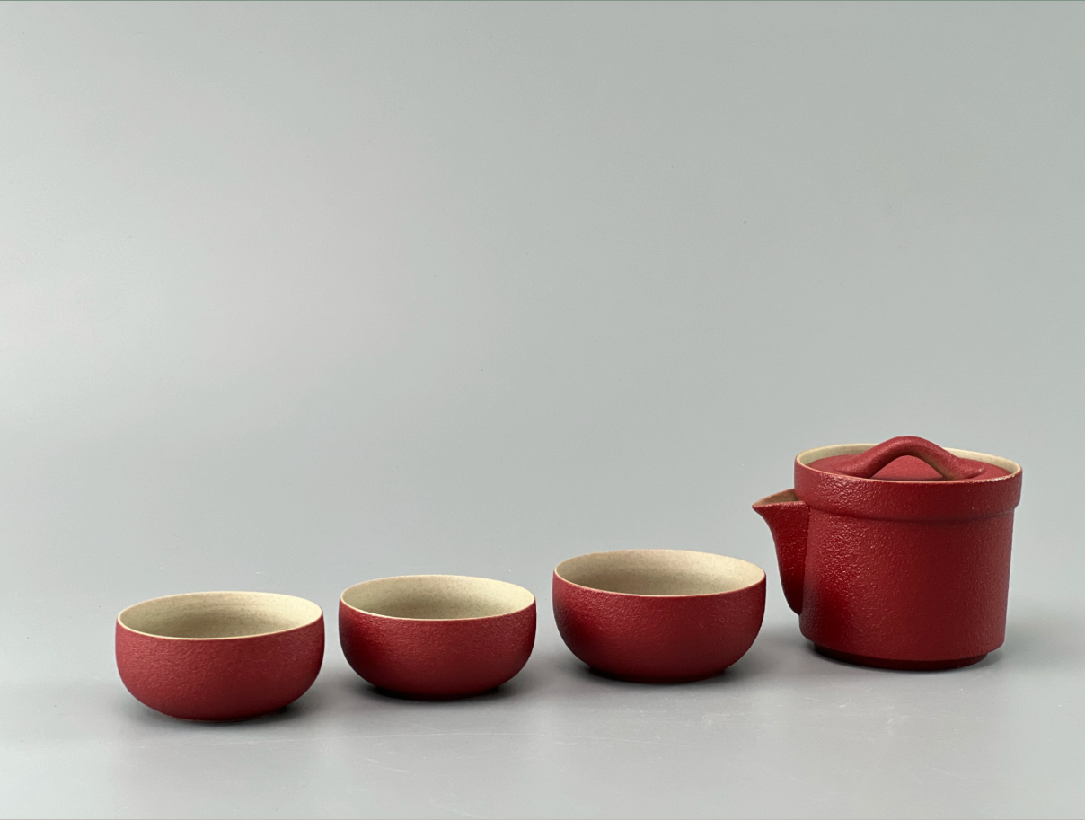 Three Person Travel Gongfu Tea Set 三人行旅行套